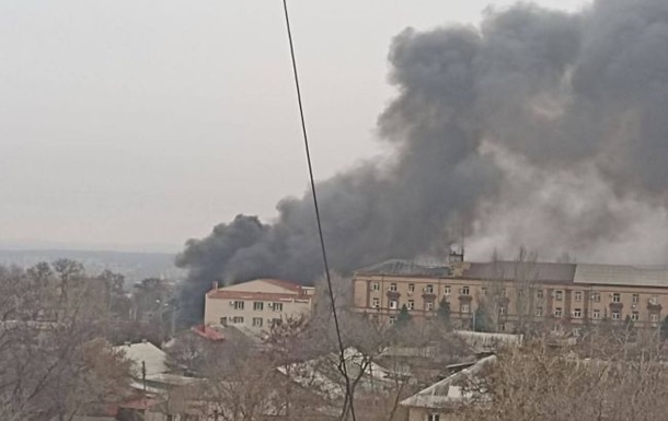 У Донецьку сталася пожежа у районі нафтобази