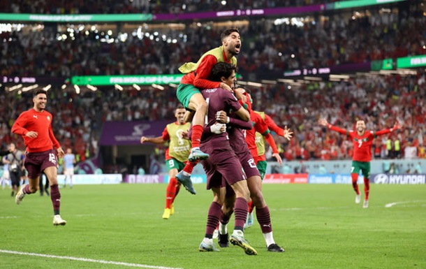 ЧС-2022: Марокко сенсаційно перемогло Іспанію та зіграє в 1/4 з Португалією