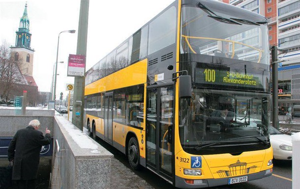 У Києві з являться двоповерхові автобуси, які раніше курсували у Берліні