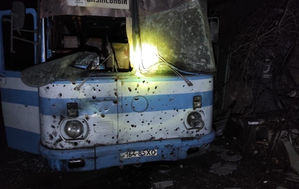 Войска РФ обстреляли гаражи Херсоноблэнерго
