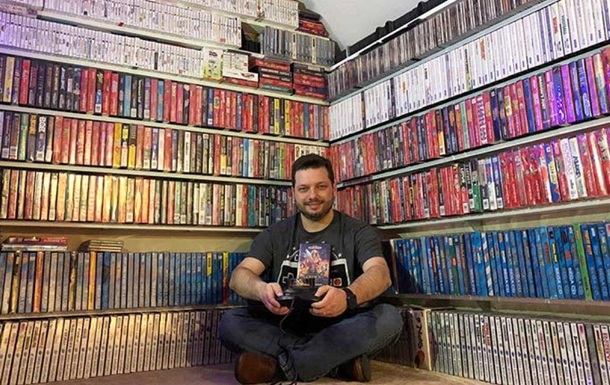 American Has Collected The Largest Collection Of Video Games In The 