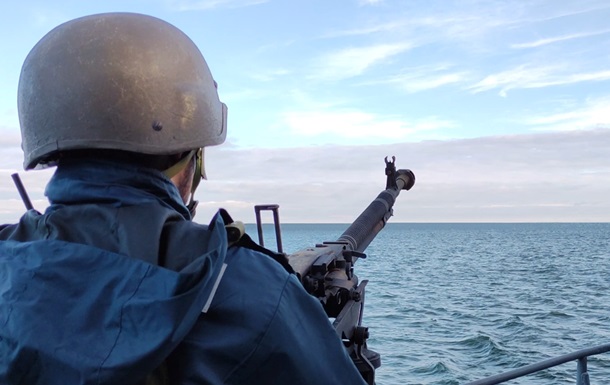 На Николаевщине морские пограничники уничтожили дрон-камикадзе РФ