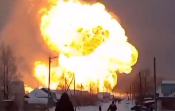 В России произошел взрыв на газопроводе