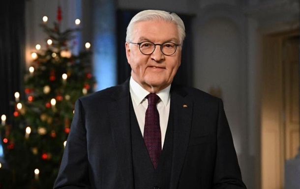 Глава ФРН у різдвяній промові говорив про Україну