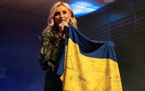 Федишин назвала суму, яку їй вдалося зібрати для ЗСУ під час концерту
