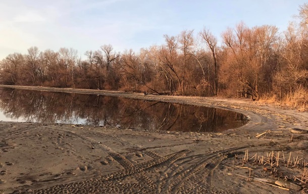 На Запоріжжі впав рівень води у річці Дніпро