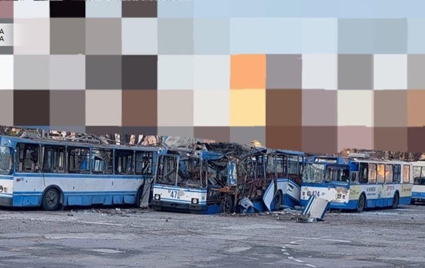 Россияне обстреляли в Херсоне троллейбусное депо - мэрия