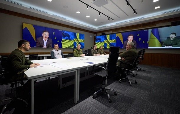 Зеленский провел видеовстречу с премьером Швеции