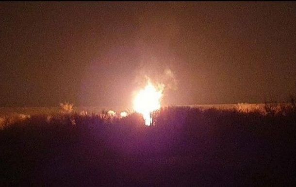 На Луганщині стався вибух на газопроводі