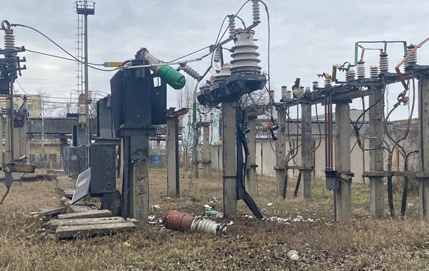 Враг разрушил электроподстанцию в Херсоне - ОВА