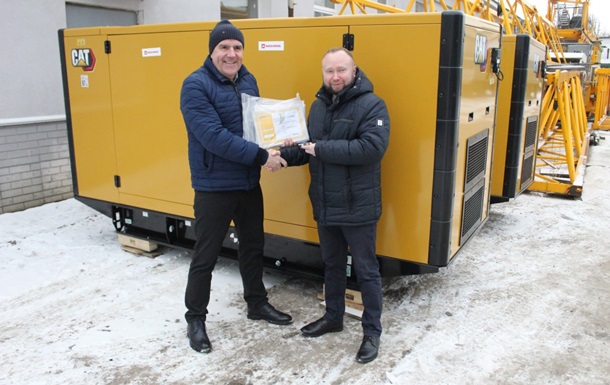 Черниговщина получила партию мощных генераторов из Дании 