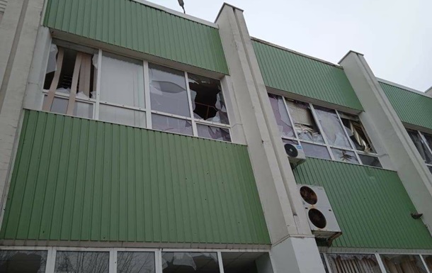 В Херсоне повреждено здание университета