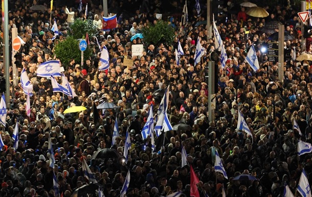 В Ізраїлі пройшов найбільший антиурядовий мітинг