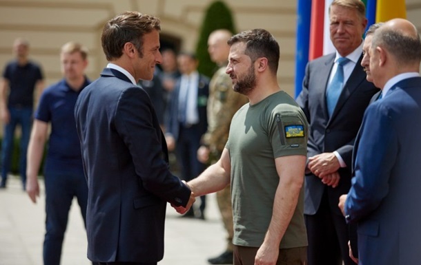 Zelensky wrote a letter to Macron
