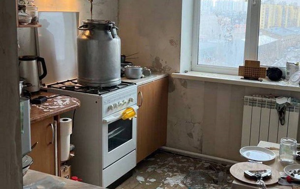В Киеве в многоэтажке взорвался самогонный аппарат