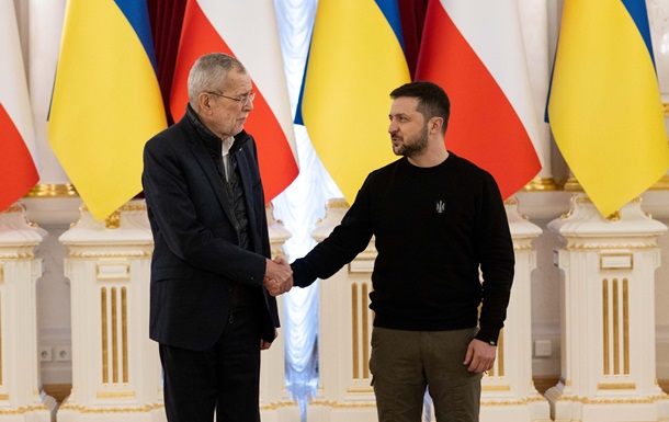 Zelensky held a meeting with the President of Austria