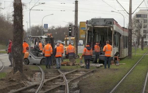 В Германии столкнулись трамваи, есть пострадавшие