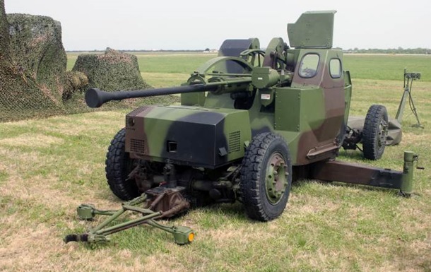 У Литві українських військових навчили користуватися зенітною гарматою L70