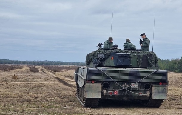 ЗСУ тренуються у Польщі на танках Leopard 2