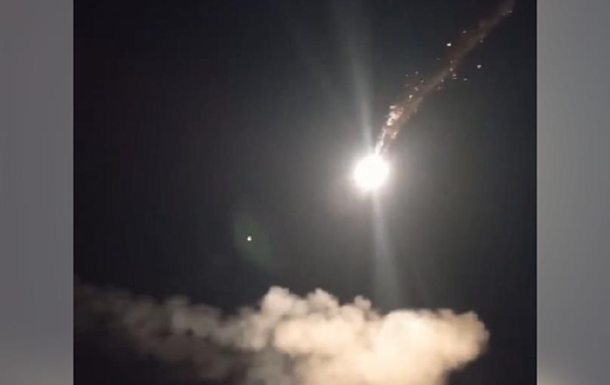ВСУ показали уничтожение крылатой ракеты РФ 