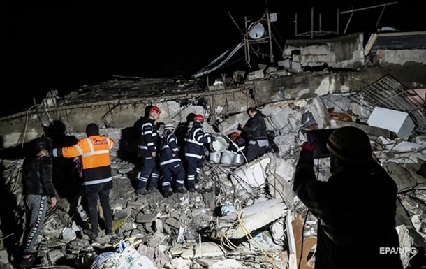 Кількість жертв землетрусів у Туреччині перевищила 38 тисяч