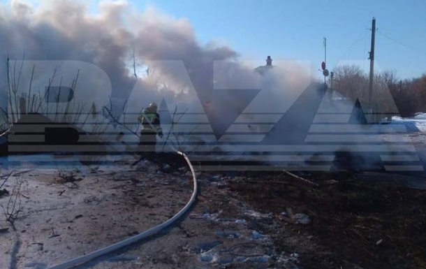 В Белгородской области упал самолет Минобороны РФ