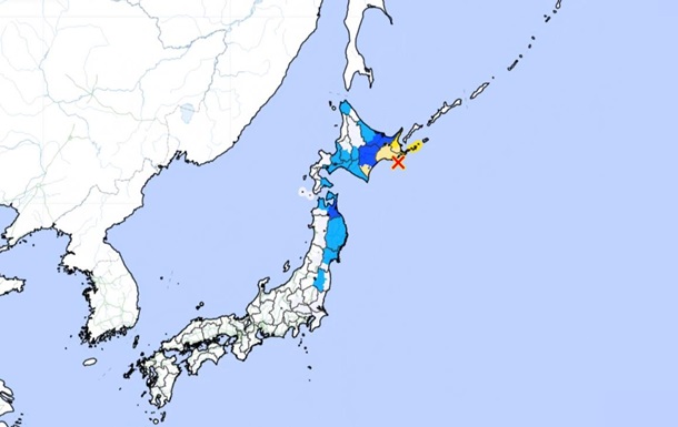 У Японії стався землетрус