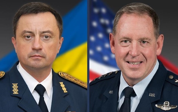 Глави Повітряних сил України та США обговорили можливі поставки F-16