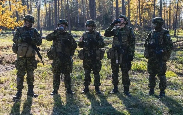 Естонія планує подвоїти чисельність армії