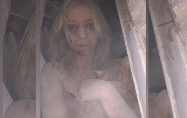 В Запорожье девушка с котом провели под завалами пять часов