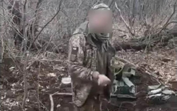 В сети появилось видео расстрела пленного за слова  Слава Украине 
