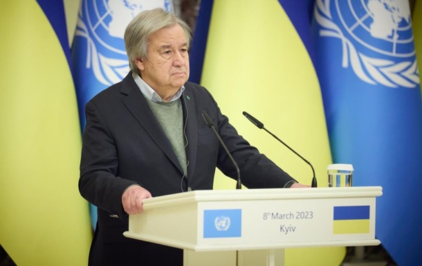 Война в Украине: Гутерриш назвал конечную цель ООН
