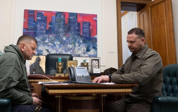 Zaluzhny and Yermak discussed the situation in Bakhmut with partners from the United States