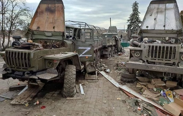 Генштаб назвав втрати військ РФ на 13 березня