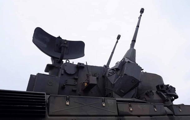 Armed Forces of Ukraine showed the work of German anti-aircraft guns Gepard