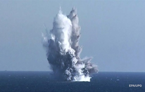 КНДР испытала подводный  ядерный  беспилотник