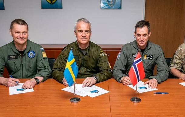 Країни Скандинавії об єднали свої ВПС