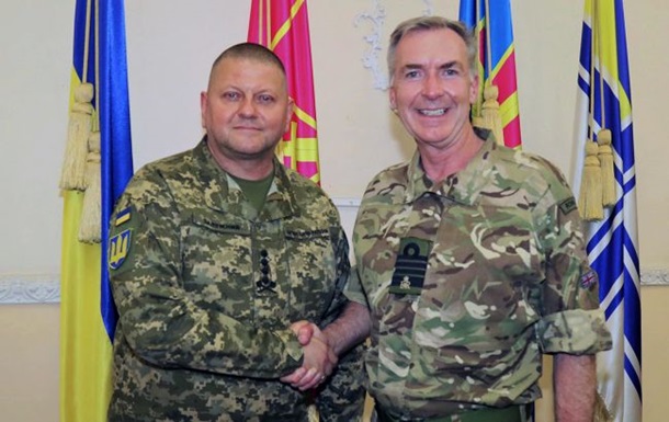 Залужный обсудил усиление ПВО Украины с главой Штаба обороны Британии