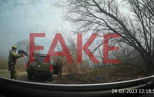 GUR exposed the fake Russian Federation about shelling a civilian vehicle