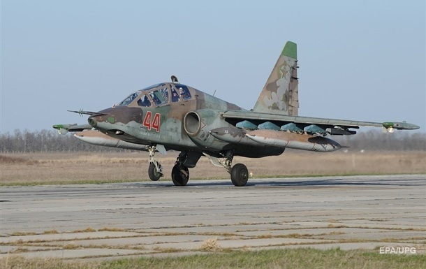 Появилось видео  приземления  российского Су-25