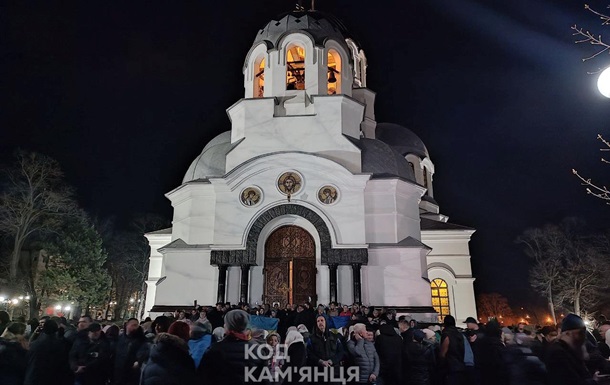 In Kamenetz-Podolsky, clashes took place near the UOC-MP temple