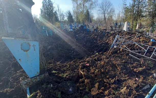 Армия РФ обстреляла кладбище в Краматорске