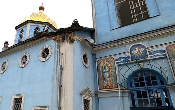 Войска РФ обстреляли церковь в Херсоне
