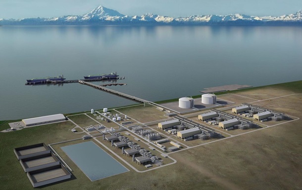 US authorities have approved the export of liquefied natural gas from Alaska