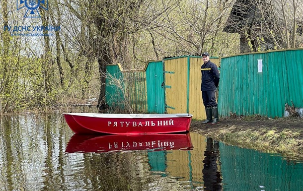 На півночі України сповільнилося підвищення рівня води у річках