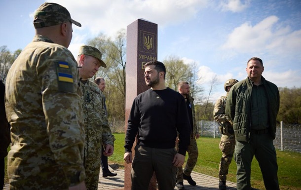 Зеленський відвідав кордон із Білоруссю
