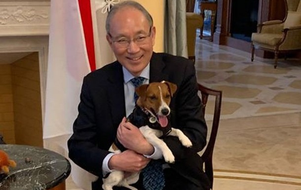 The Dog Patron met with the Ambassador of Japan