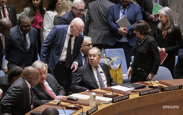 Лавров очолює засідання ООН: перші конфлікти