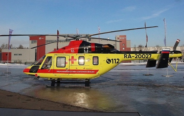 У Росії розбився гелікоптер санавіації - ЗМІ