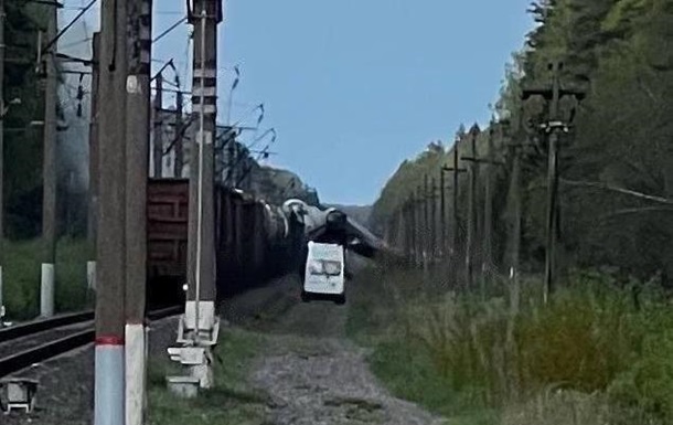 Another train derailed near Bryansk